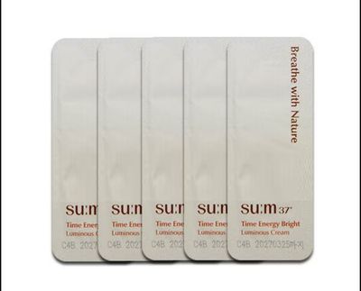 Su:m37 Time Energy Bright Luminous Cream 60 шт × 1 мл