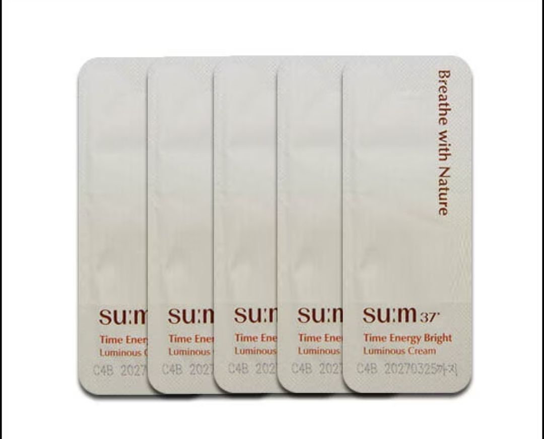 Su:m37 Time Energy Bright Luminous Cream 60 шт × 1 мл