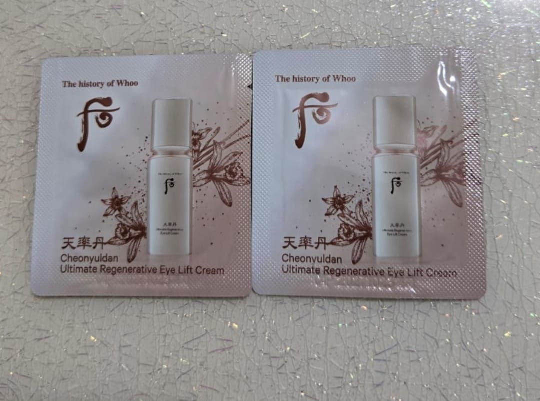 The Whoo Cheonyuldan Ultimate Regenerative Eye Cream 120 шт×1 ml