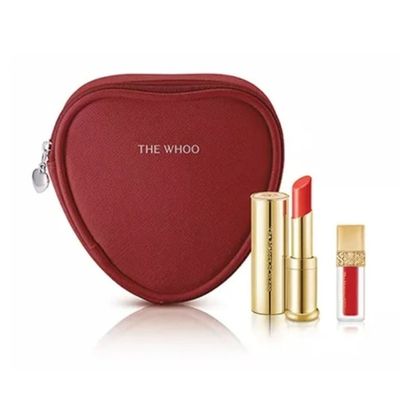 The History of Whoo Gongjinhyang: Mi Glow Lip Balm Red Special Set