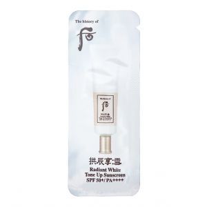 The History of Whoo Radiant White Tone Up Sunscreen  1 мл ×120