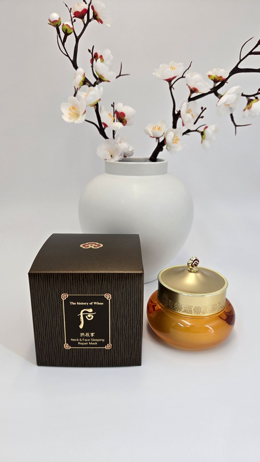 The Whoo Gongjinhyang Neck &amp; Face Sleeping Repair Mask 75 ml