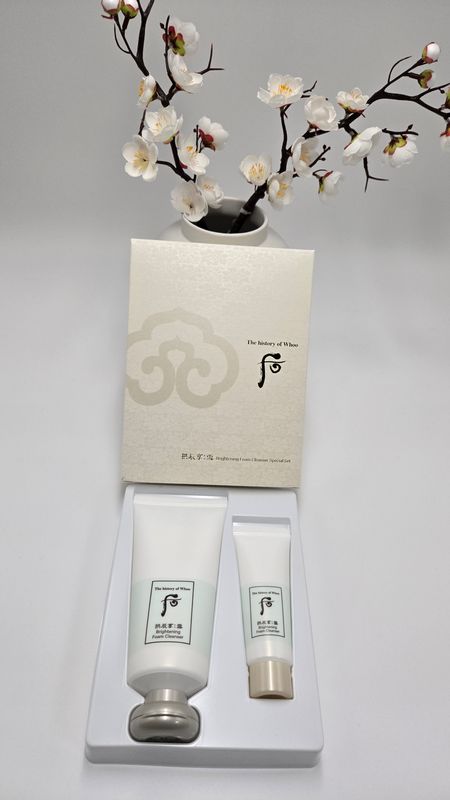The Whoo Gongjinhyang: Seol Brightening Foam Cleanser Special Set