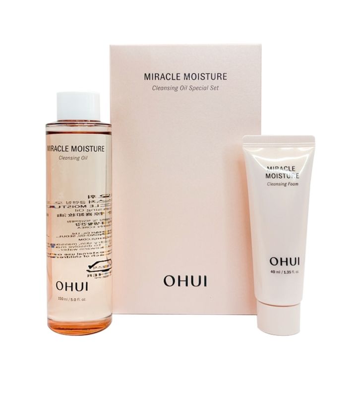 OHUI Miracle Moisture Cleansing Oil Set