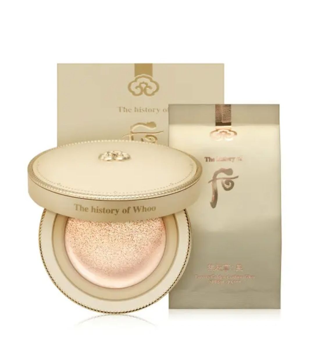 Тhe Нistory of Whoo luxury golden cushion glow SPF50+/PA+++ Tone 23  