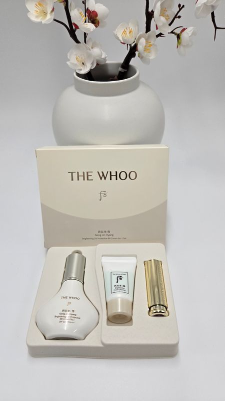 THE WHOO Gong Jin Hyang Brightening UV Protective BB Cream Set  