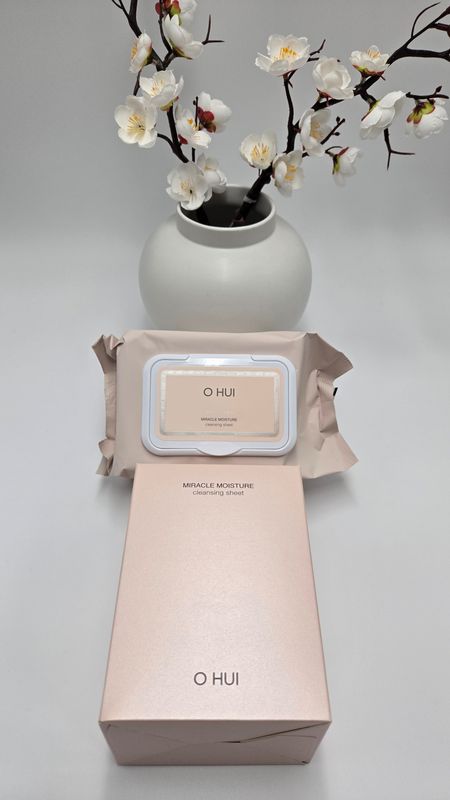 O HUI MIRACLE MOISTURE cleansing sheet 