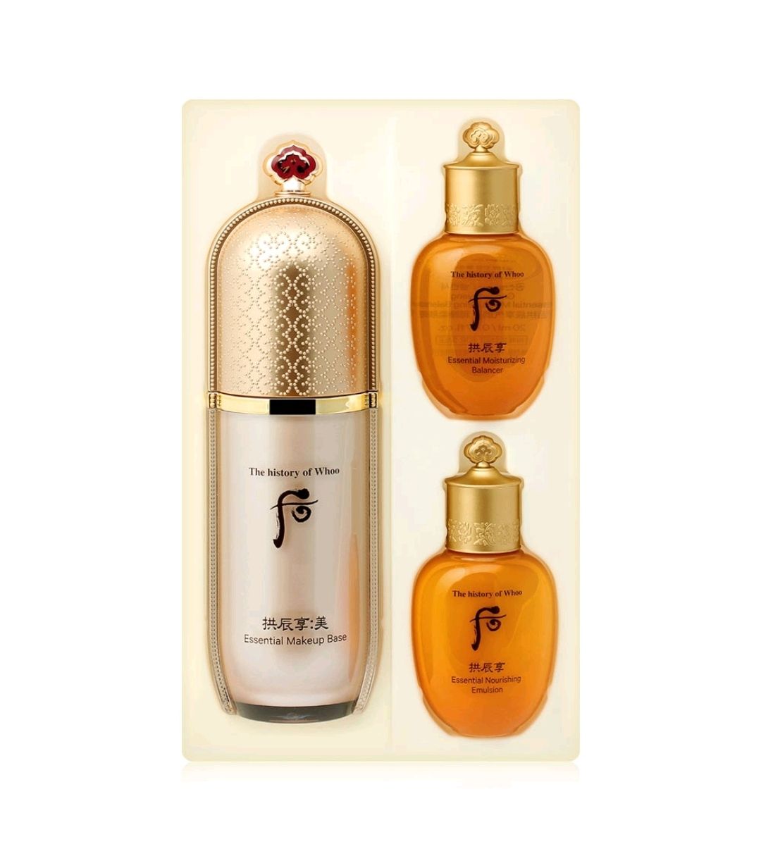THE HISTORY OF WHOO Gongjinhyang Mi Essential Makeup Base Special Set  