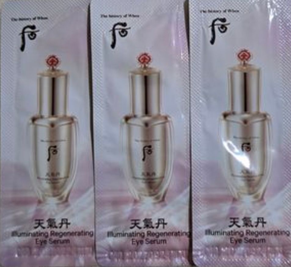 The History of Whoo Illuminating Regenerating Eye Serum 120×1 ml
