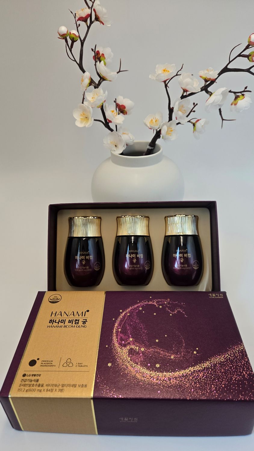 HANAMI BCOM GUNG для женщин 3 банки × 83 таблетки