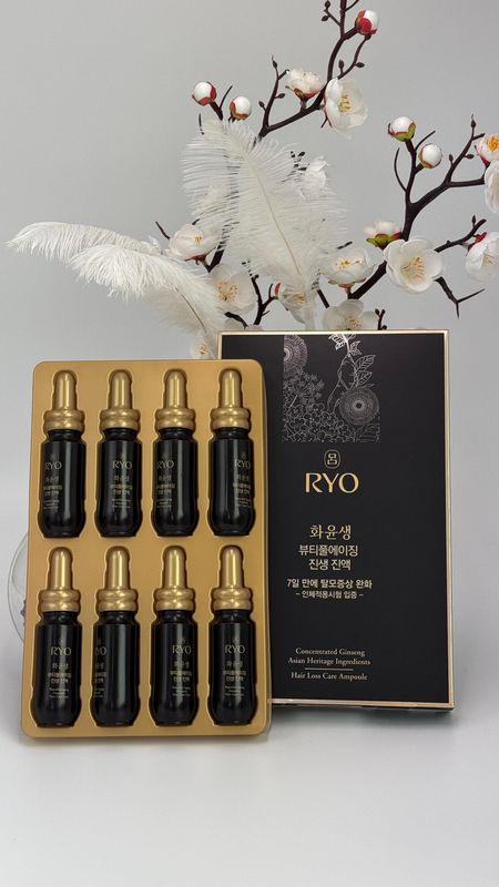 RYO Beautiful Aging Ampoule Hair Loss Care 8pcs