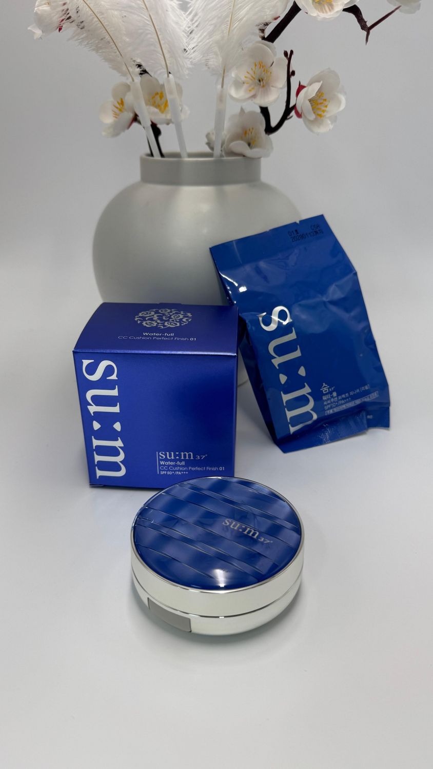 SU:M37 Water-full CC Cushion Perfect Finish SPF 50+/PA+++