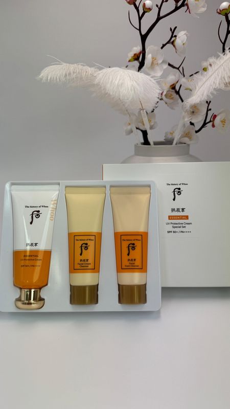 The History of Whoo Gongjinhyang Essential UV Protective Cream Special Set