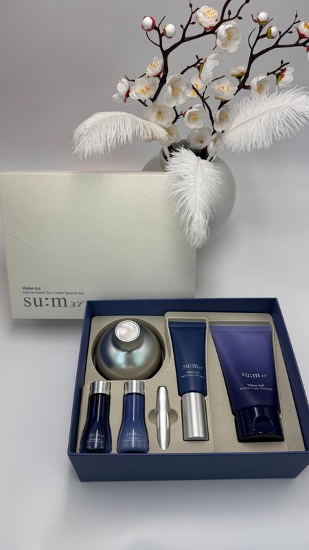 Su:m37 Water-Full Marine Relief Gel Cream Special Set 