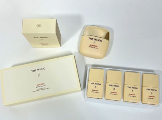 THE WHOO Gong Jin Hyang Sunquid UV Protective Lotion 50 мл SPF50+/PA++++ Special Set