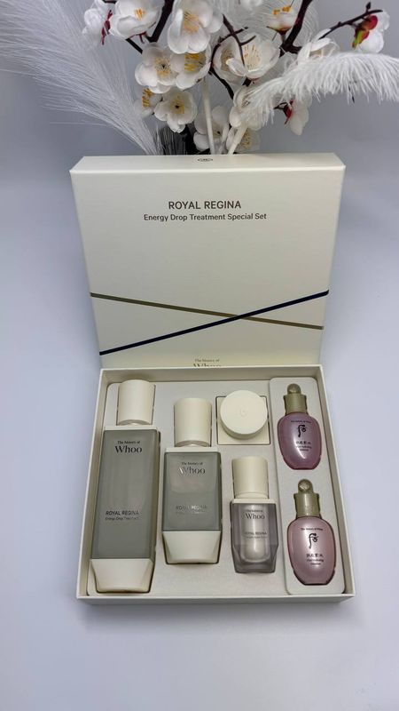 The History of Whoo Royal Regina Energy Drop Treatment Special Set