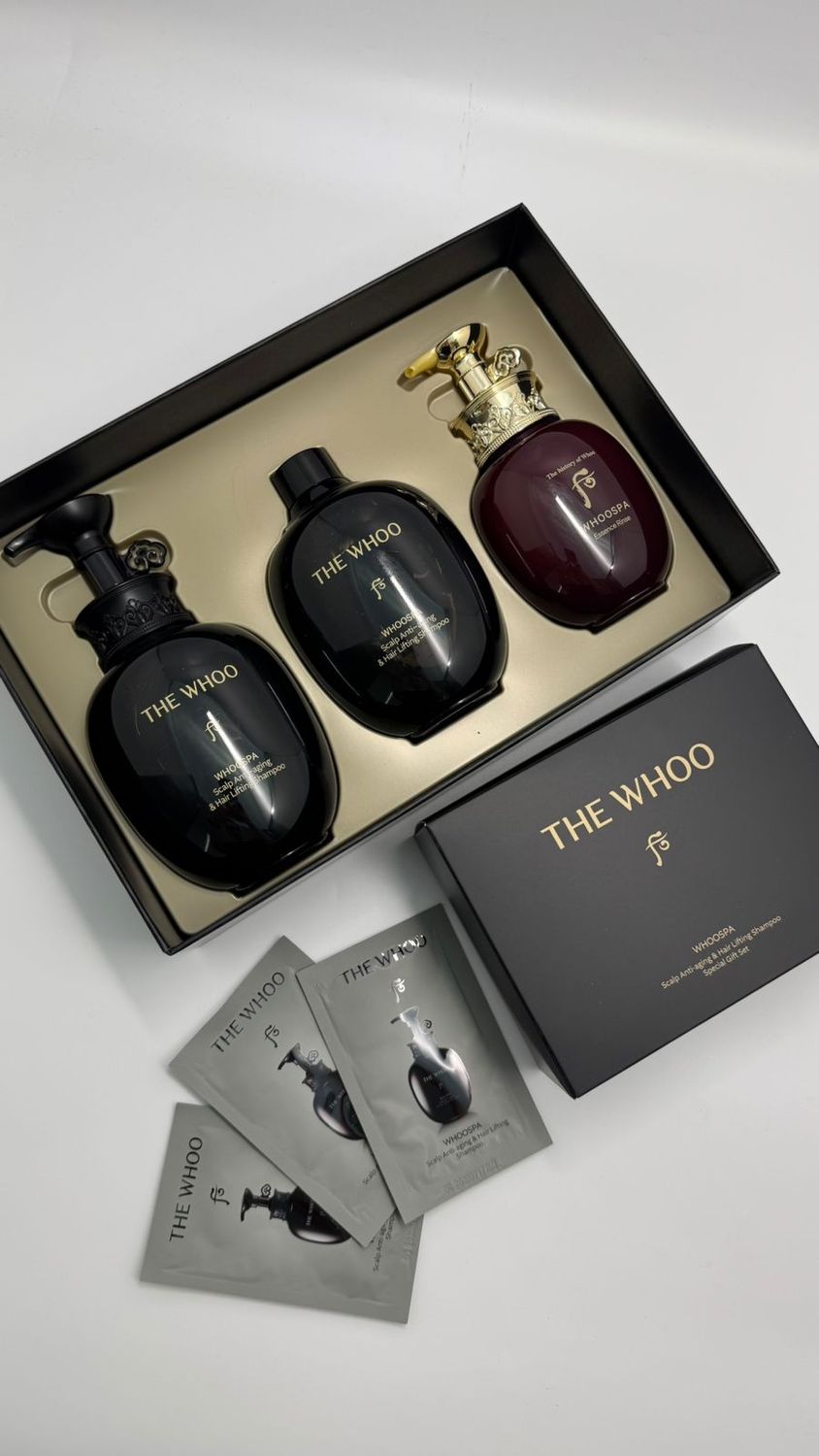The Whoo Whoospa Scalp Anti-aging and Hair Lifting Shampoo Special Set