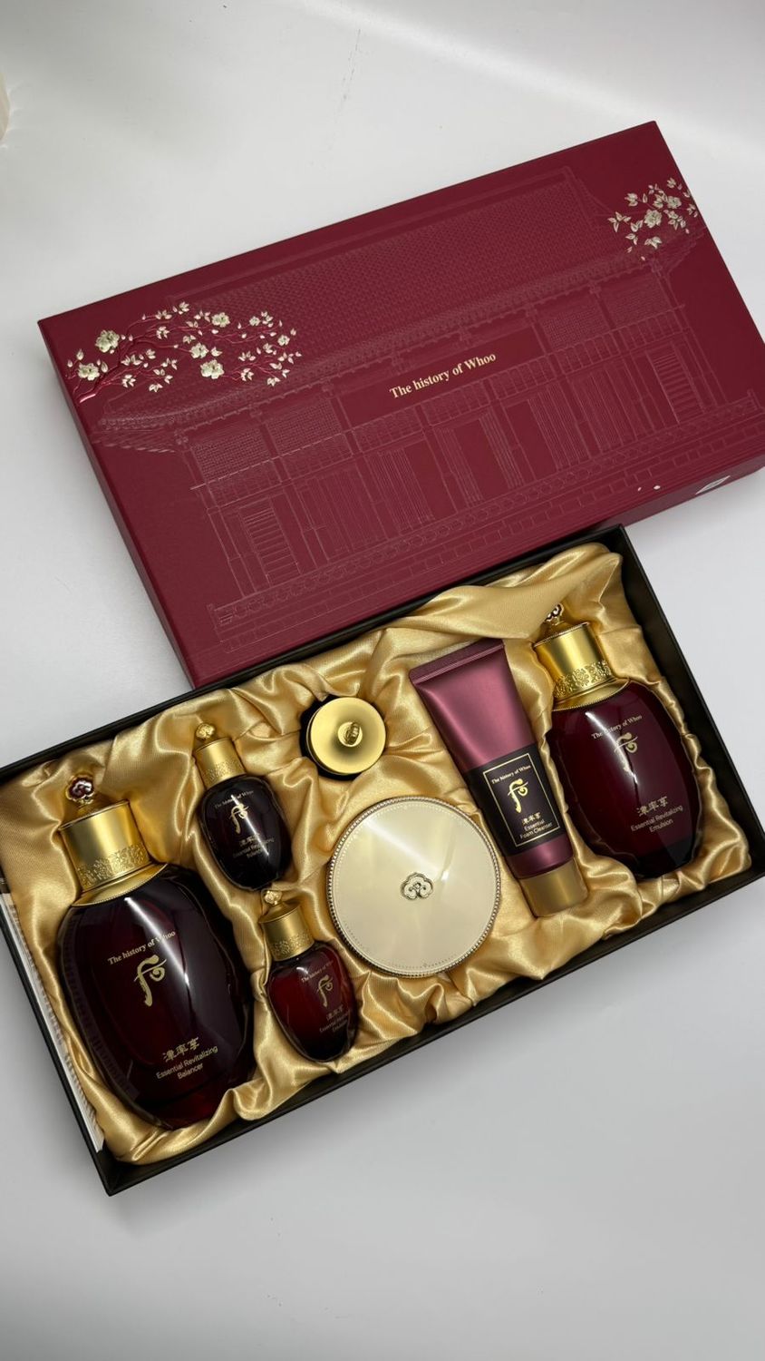 The History of Whoo Jinyulhyang 3pcs Special Set (с кушеном)