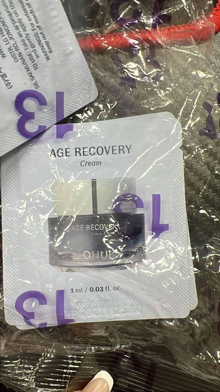 OHUI Age Recovery Cream 60шт*1мл