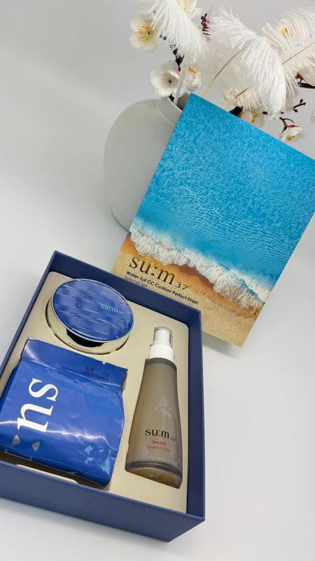 SU:M37 Water-full CC Cushion Perfect Finish 01 Special Set