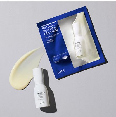 IOPE Retinol Serum in Gel Mask