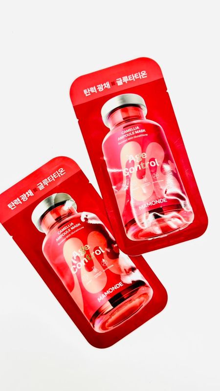 MAMONDE Age Control Camellia Ampoule Mask