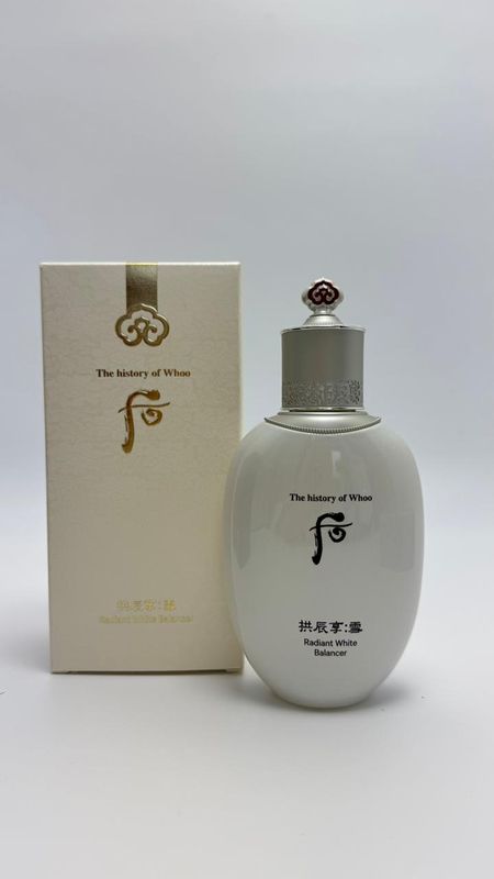 The history of Whoo Gongjinhyang Seol Radiant White Balancer