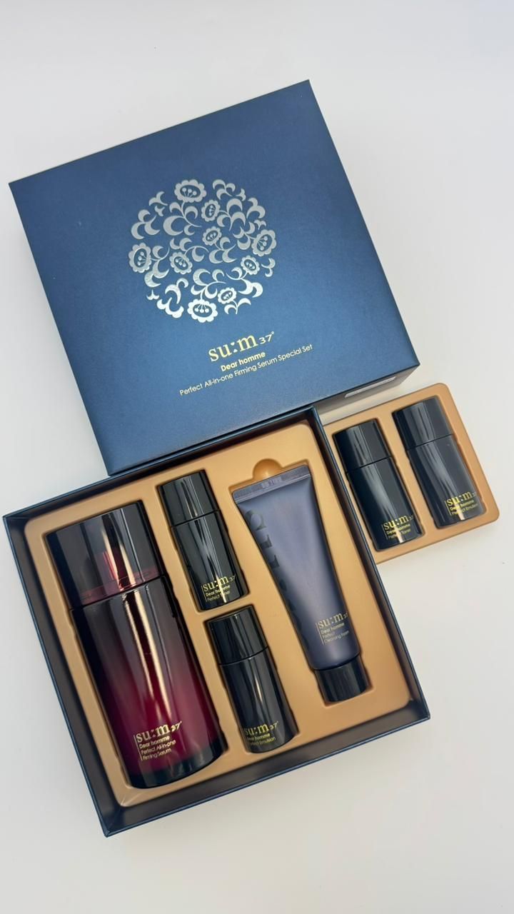 SU:M37 Dear Homme Perfect All-in-One Firming Serum Special Set