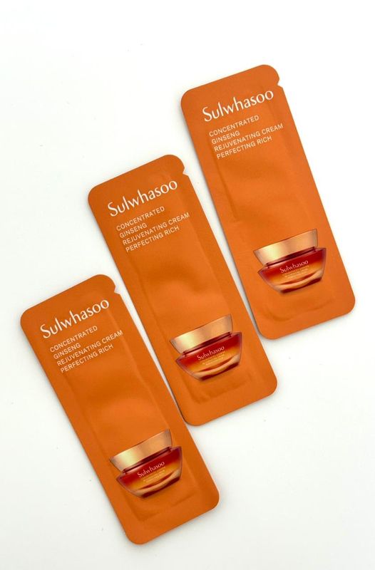 Sulwhasoo  Concentrated Ginseng Renewing Cream Perfecting Rich 1шт