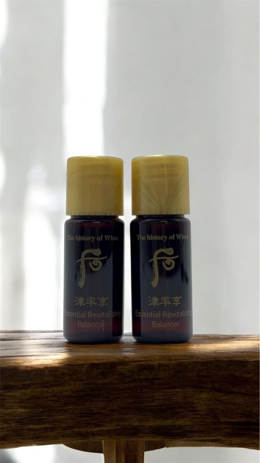 The history of Whoo Essential Revitalizing Balancer 5*30шт