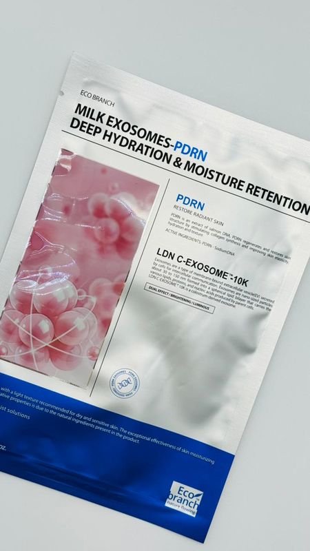 ECO BRANCH MILK EXOSOMES PDRN DEEP HYDRATION &amp; MOISTURE RETENTION 40гр
