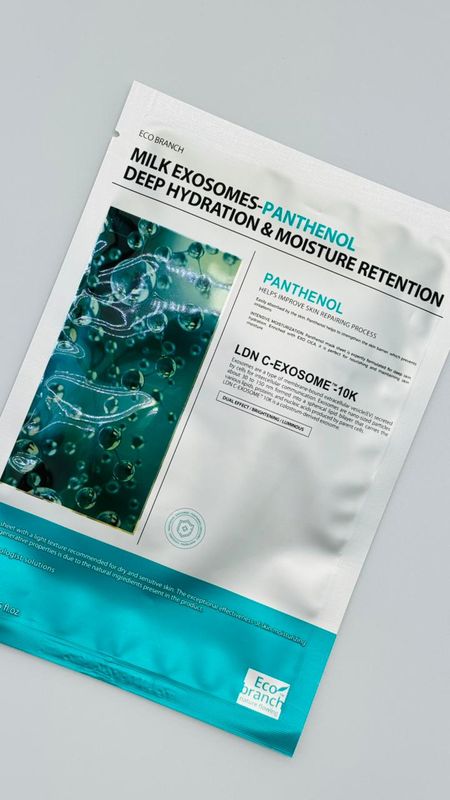 ECO BRANCH MILK EXOSOMES PANTHENOL DEEP HYDRATION &amp; MOISTURE RETENTION 40гр