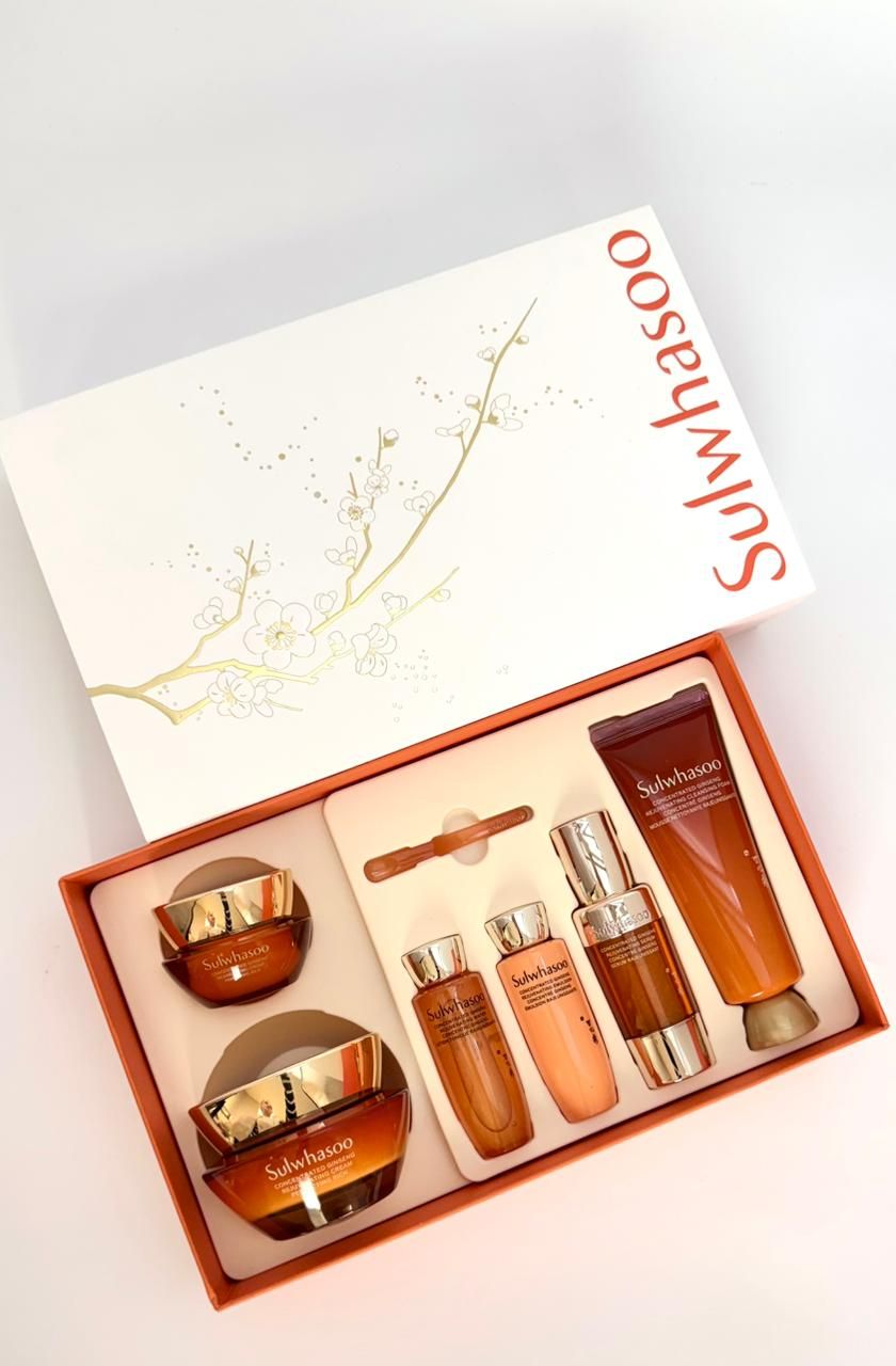 Sulwhasoo CONCENTRATED GINSENG REJUVENATING CREAM PERFECTING RICH SET