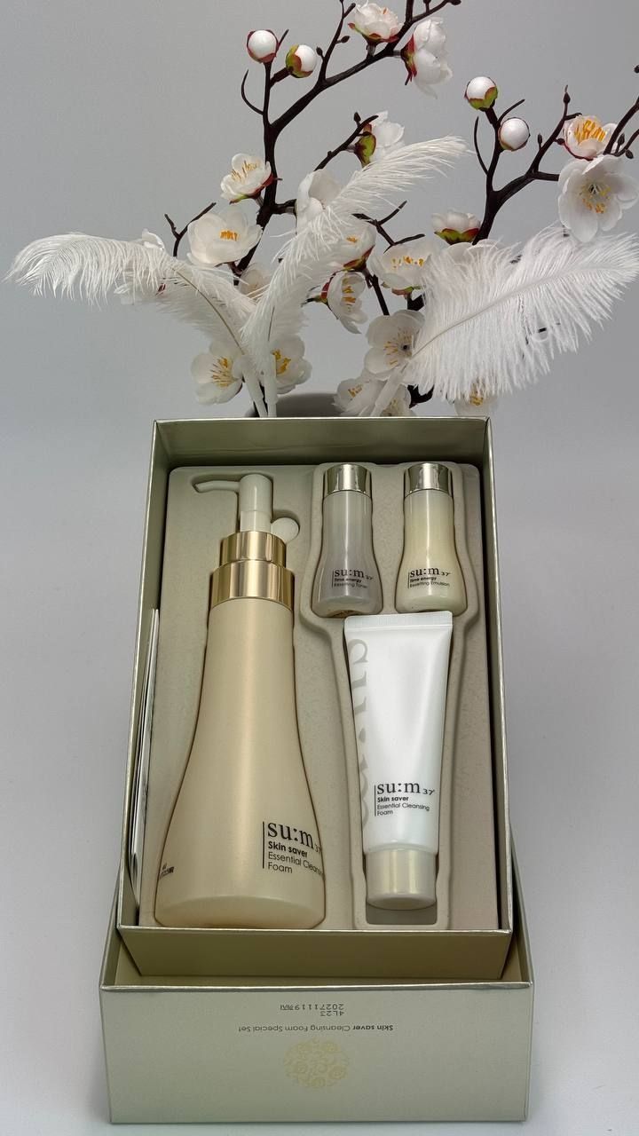 SU:M 37 Skin Saver Cleansing Foam Special Set (вес 680 гр)