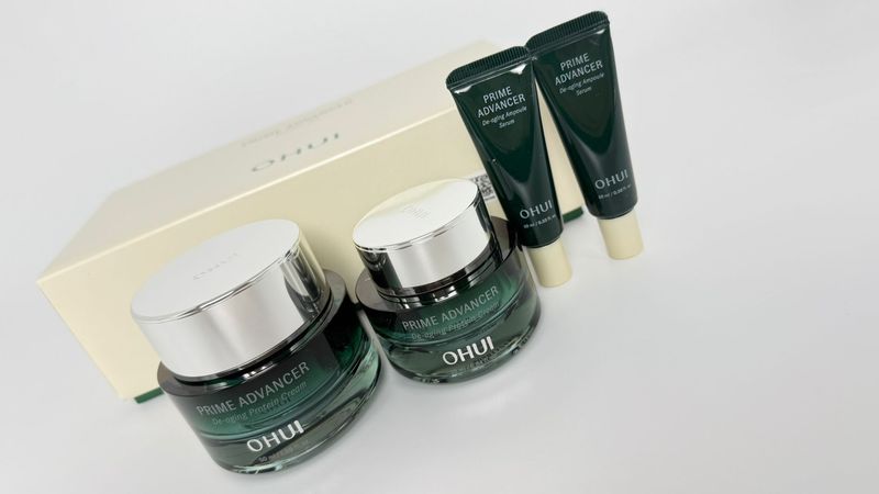 O HUI PRIME ADVANCER De-aging Protein Cream Special Set (вес 570 гр)