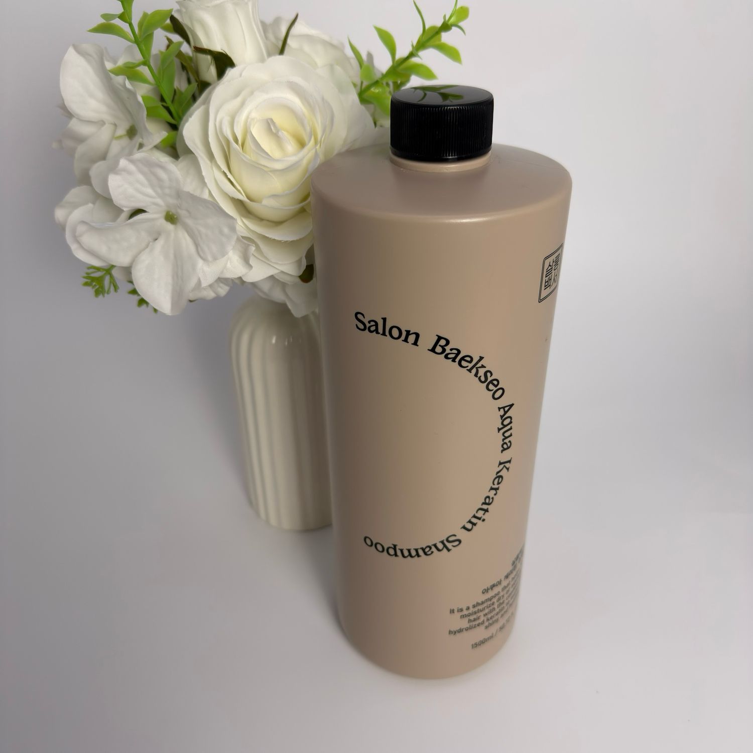 SALON BAEKSEO AQUA KERATIN SHAMPOO 1500 ml (1630 гр)