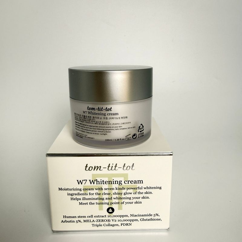 TOM-TIT-TOT (TTT) W7 WHITENING CREAM (250 гр)