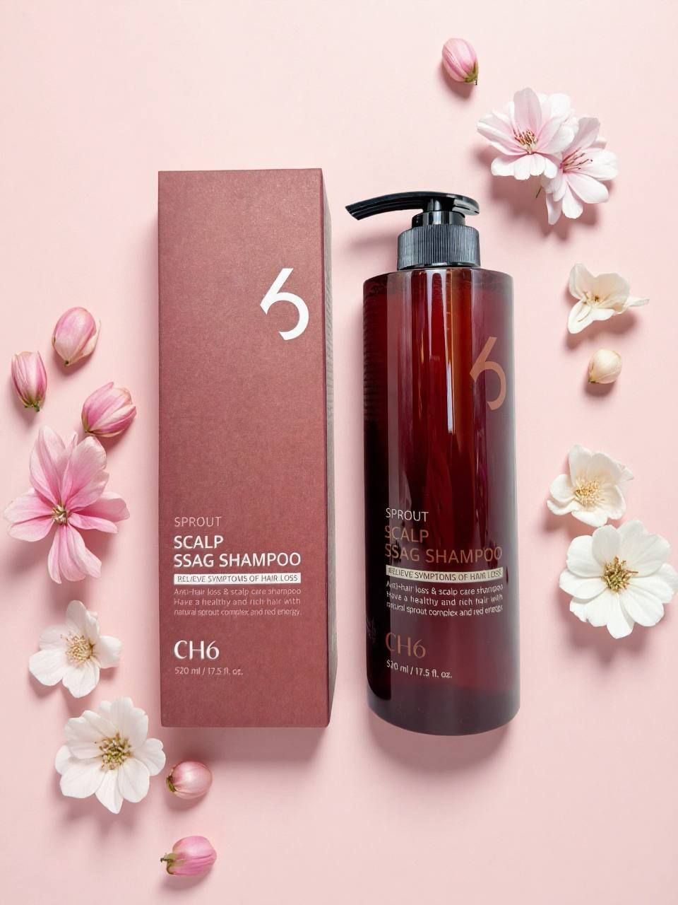 CH6 Scalp SSAG SHAMPOO 520 мл (вес 640 гр)