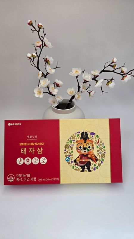 LG Life Garden Prenatal Ginseng Детский красный женьшень 35 дней (Вес 1150гр)