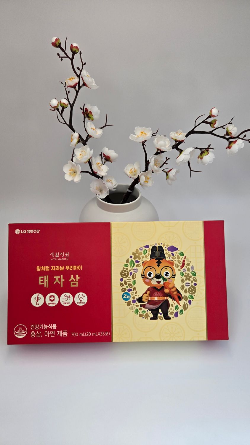 LG Life Garden Prenatal Ginseng Детский красный женьшень 35 дней (Вес 1150гр)