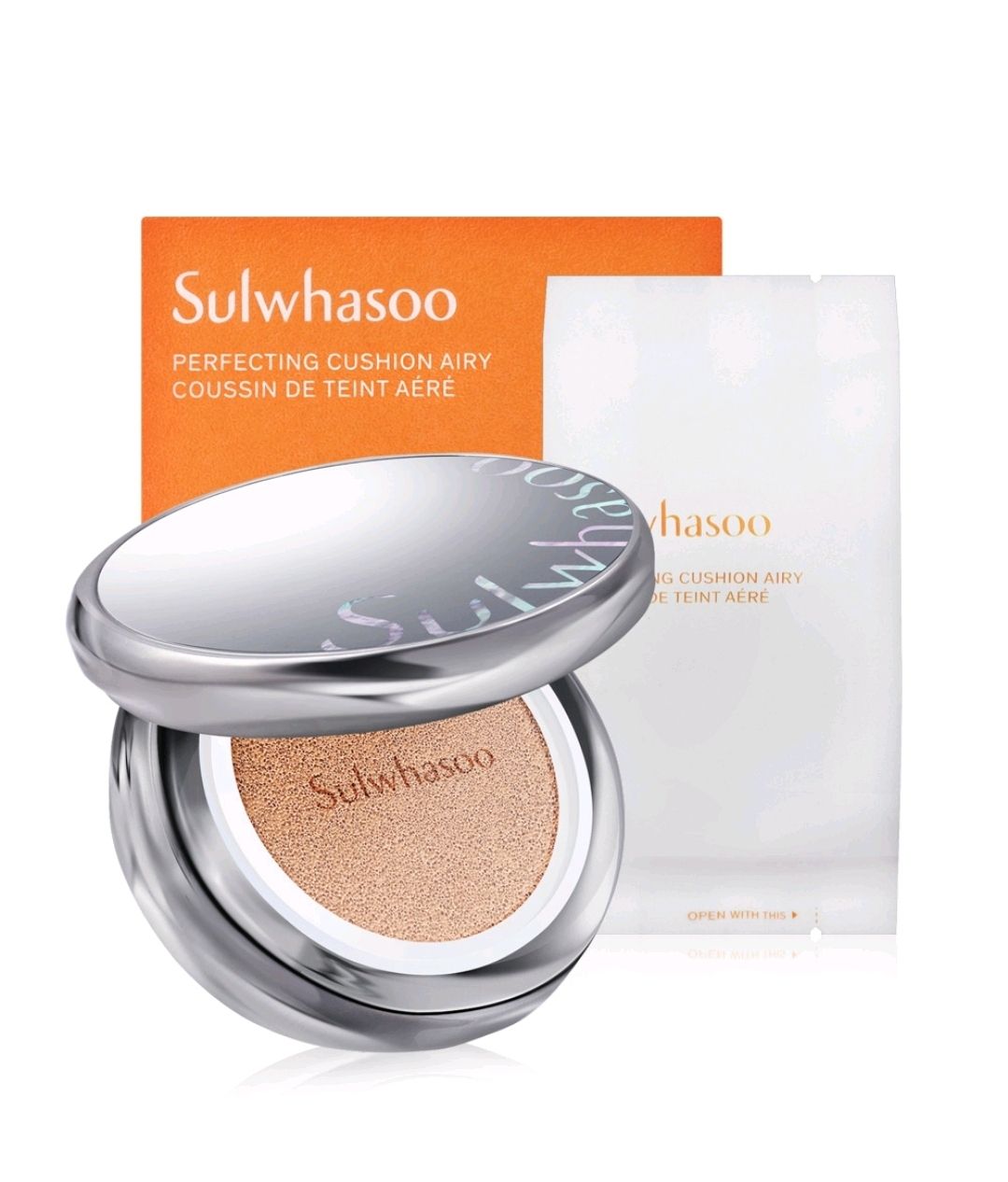 Sulwhasoo Perfecting cushion SPF50+/PA+++ 15 g  No.21N1 Beige (вес 145 гр)