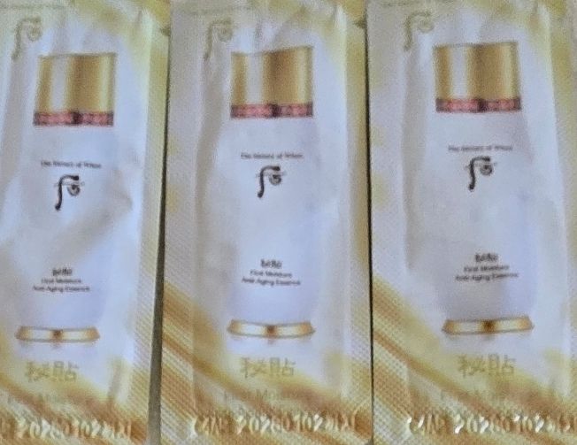 The Whoo Bichup First Moisture Anti Aging Essence 120 шт×1мл