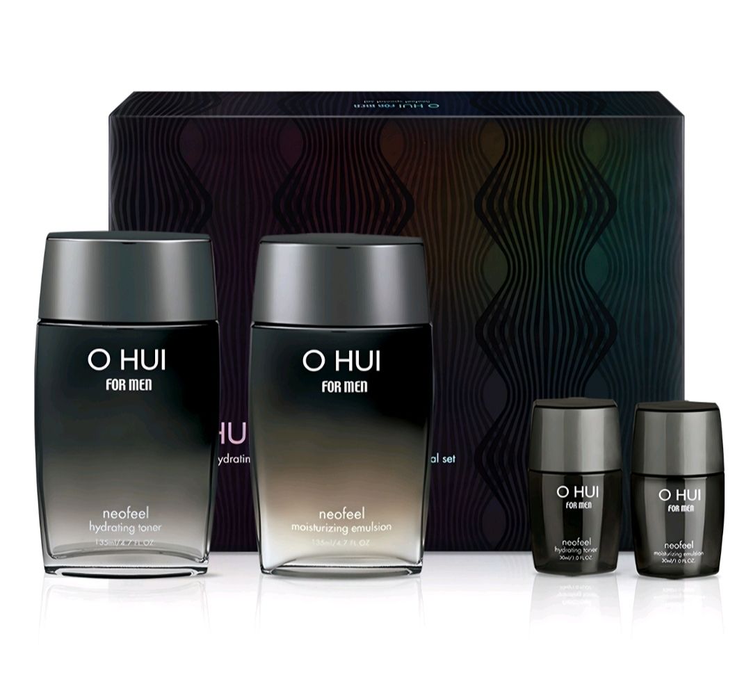 O HUI For MEN NeoFeel hydrating Toner &amp; moisturizing emulsion Special Set (980 гр)