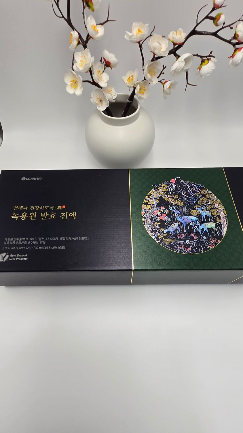 LG Премиум комплекс с экстрактом из оленьих рогов 40 дней (70 мл X 40 пакетиков) (вес 3760 гр)