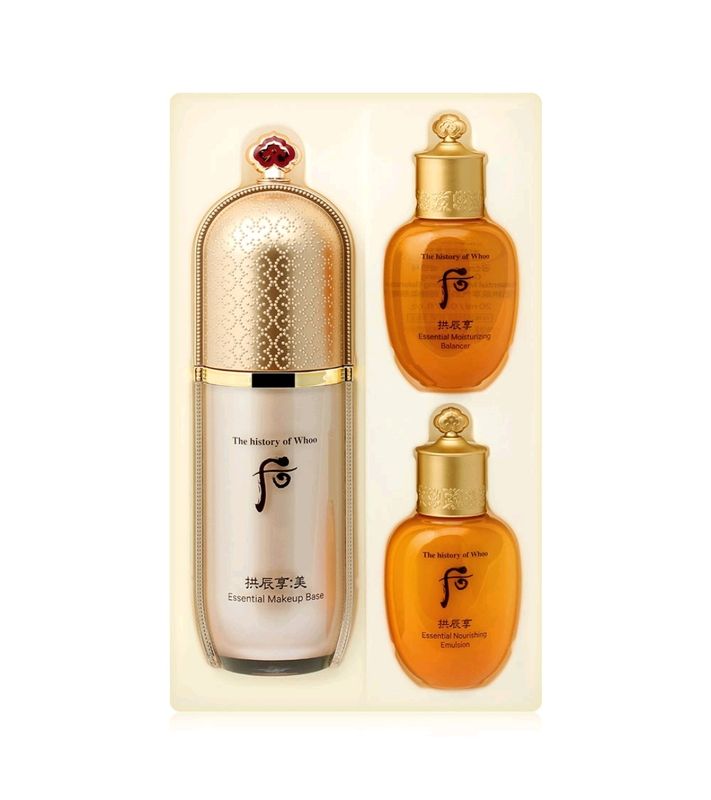 THE HISTORY OF WHOO Gongjinhyang Mi Essential Makeup Base Special Set (вес 260 гр)