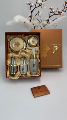 The history of Whoo Cheongidan Radiant Regenerating Eye Cream Special Set (780 гр)