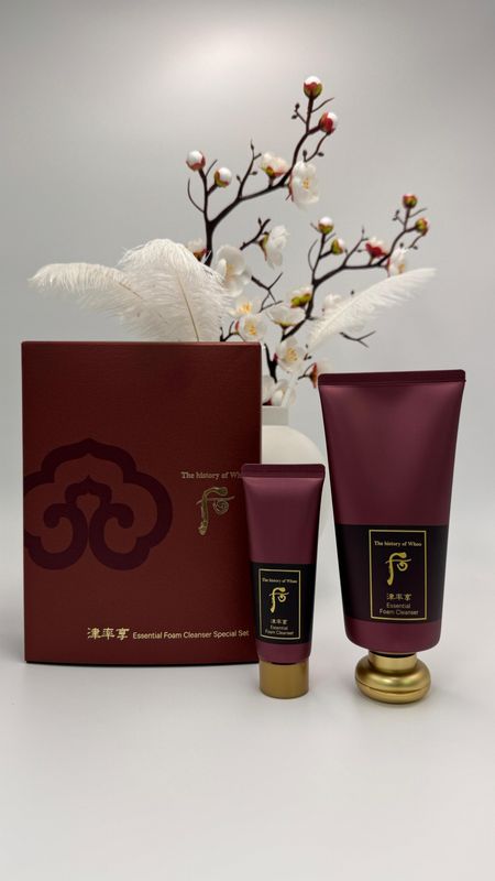 The History of Whoo Jinyulhyang Essential Foam Cleanser Special Set (вес 360 гр)