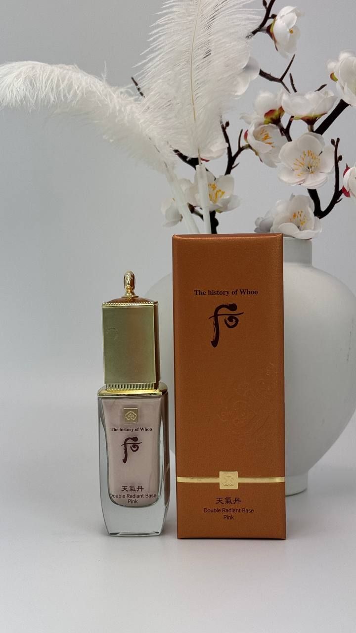 The history of Whoo Cheongidan Double Radiant Base Pink 40 мл (270 гр)