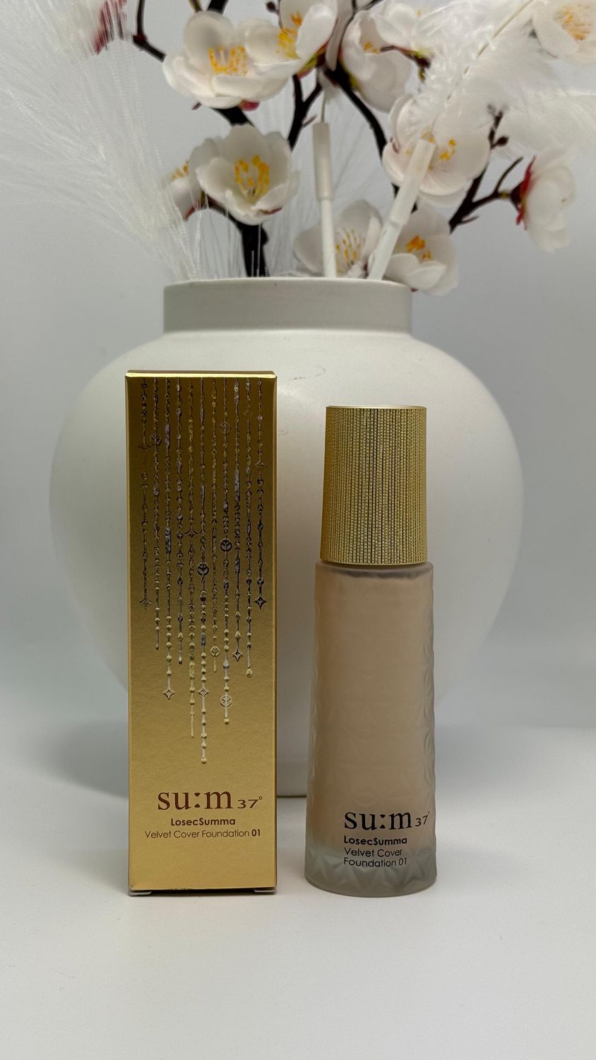 SU:M37 LosecSumma Velvet Cover Foundation SPF30/PA++ (вес 170 гр)