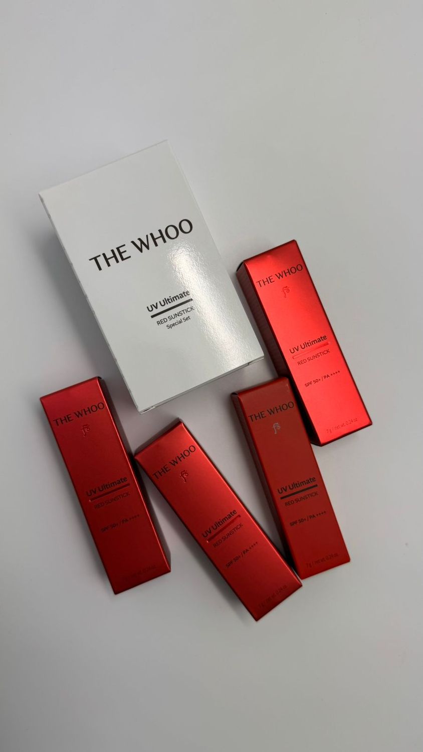 THE WHOO UV Ultimate Red Sunstick Special Set (220 гр)